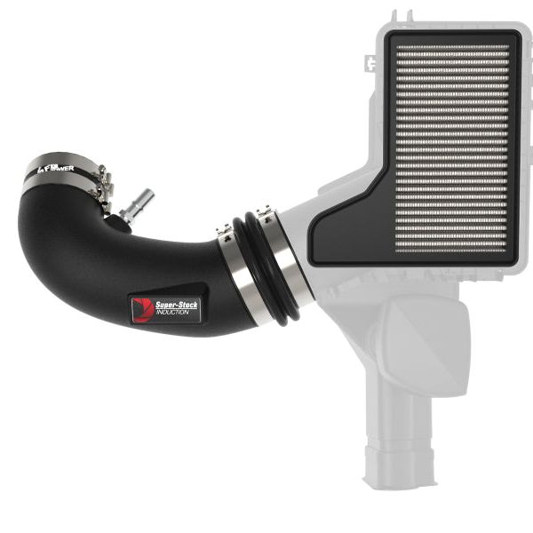 aFe Super Stock Induction System Pro Dry S Media 18-20 Ford Mustang V8-5.0L-Cold Air Intakes-aFe-AFE55-10005D-SMINKpower Performance Parts