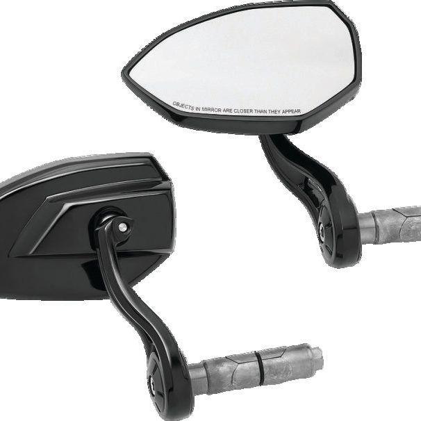 Kuryakyn Phantom Bar End Mirror Gloss Black