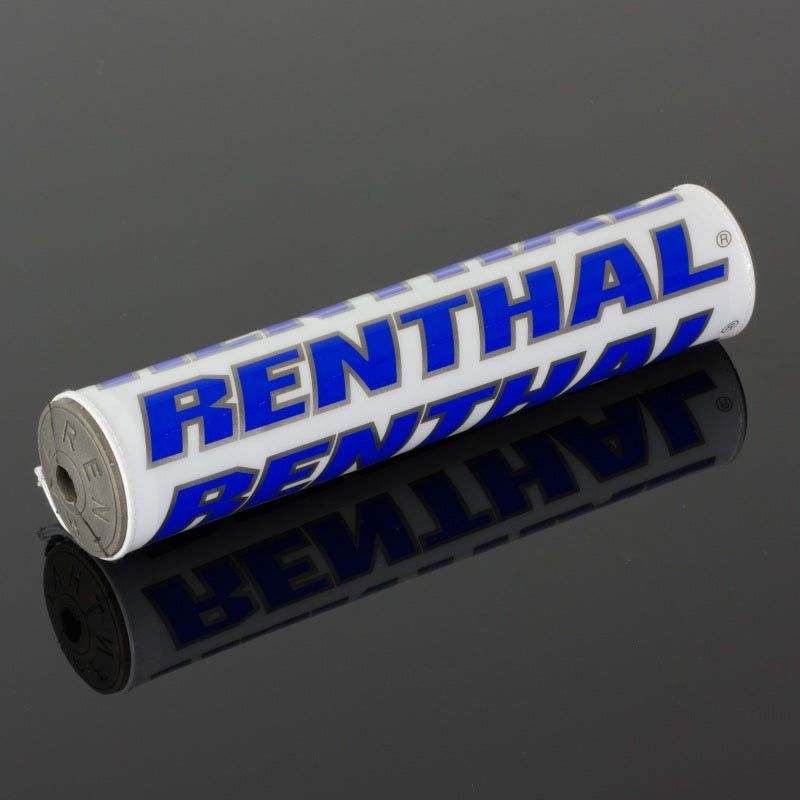 Renthal SX Pad 10 in. White/Silver/ Blue-Bar Pads-Renthal-RENP209-SMINKpower Performance Parts