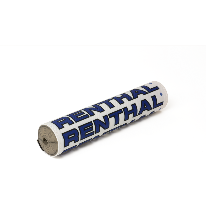 Renthal Vintage SX Pad - White/ Black/ Blue-Bar Pads-Renthal-RENP350-SMINKpower Performance Parts