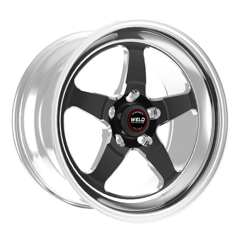 Weld S71 17x11 / 5x4.75 BP / 7.7in. BS Black Wheel (High Pad) - Non-Beadlock-Wheels - Forged-Weld-WEL71HB7110B77A-SMINKpower Performance Parts