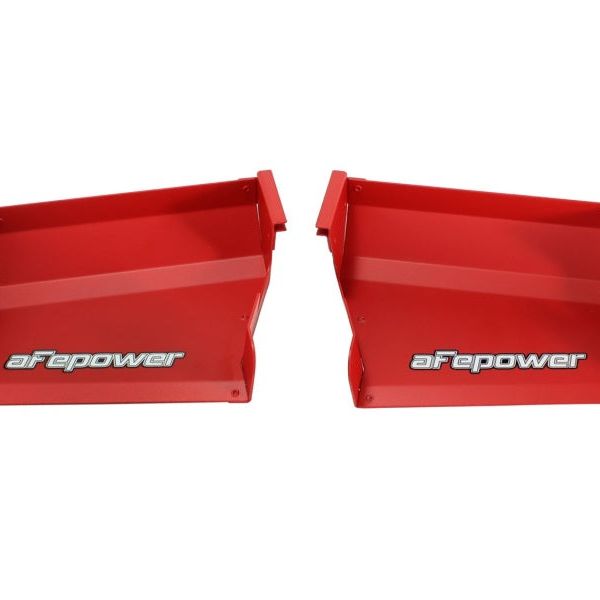 aFe MagnumFORCE Intakes Scoops AIS BMW 335i (E90/92/93) 07-13 L6-3.0L (Red)-Cold Air Intakes-aFe-AFE54-11478-R-SMINKpower Performance Parts