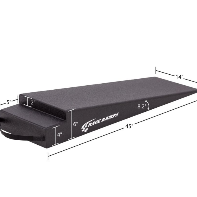 Race Ramps 6in. Trailer Ramps - 8.2 Degree Approach Angle