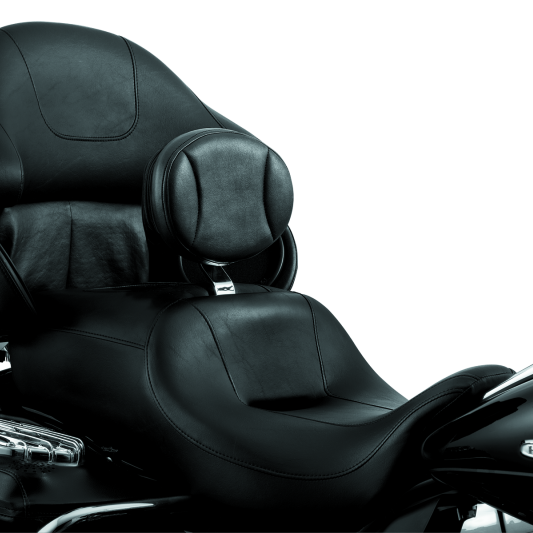 Kuryakyn Plug-In Driver Backrest 97-Up Touring Chrome