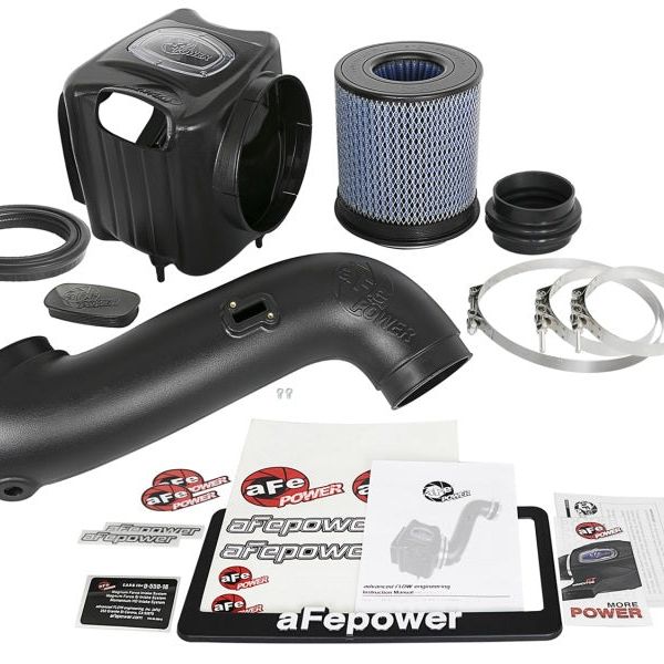 aFe Momentum HD PRO 10R Stage-2 Si Intake 05/07-10 GM Diesel Trucks V8-6.6L (td) LMM-Cold Air Intakes-aFe-AFE50-74004-SMINKpower Performance Parts