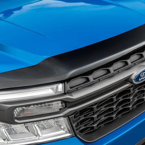 AVS 2022 Ford Maverick Aeroskin Low Profile Acrylic Hood Shield - Smoke