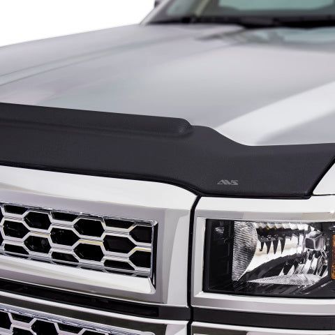 AVS 07-14 Chevy Tahoe Aeroskin II Textured Low Profile Hood Shield - Black