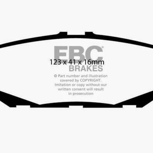 EBC 93-97 Lexus GS300 3.0 Greenstuff Rear Brake Pads