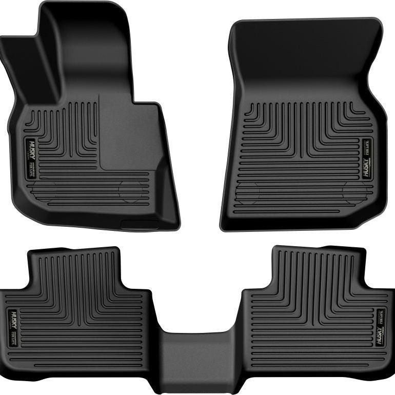 Husky Liners 18-23 BMW X3 Weatherbeater Black Front & 2nd Seat Floor Liners