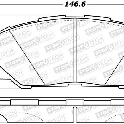 StopTech Street Brake Pads