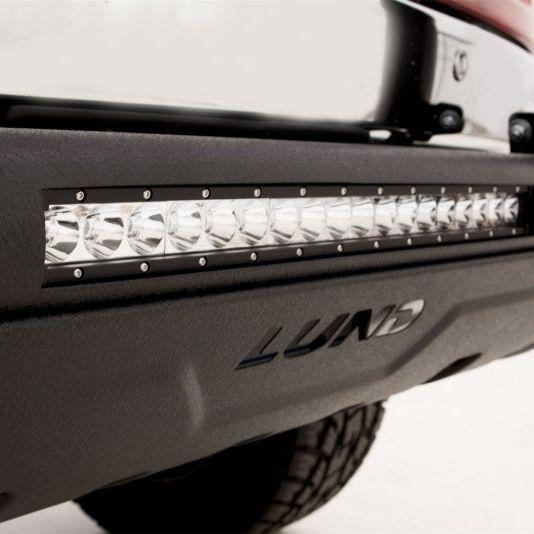 Lund 08-17 Toyota Sequoia Bull Bar w/Light & Wiring - Black