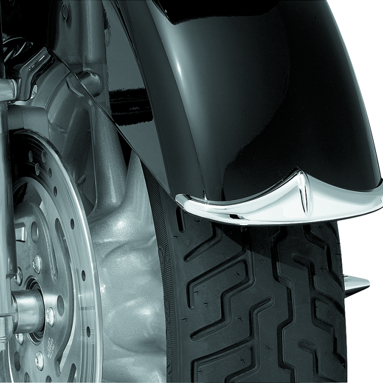 Kuryakyn Front Fender Accent Leading Edge Chrome