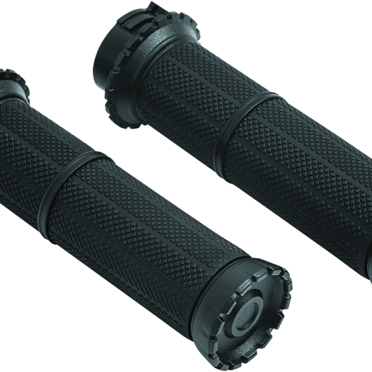 Kuryakyn Riot Grips Dual Cable Satin Black