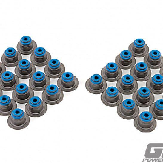 GSC P-D Ford Mustang 5.0L Gen 3 Coyote Valve Stem Seal w/Integrated Spring Seat - Set of 32