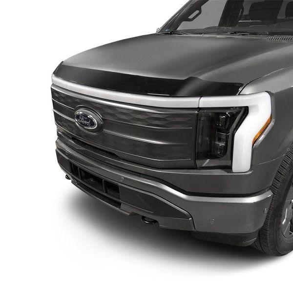 AVS 23-24 Ford F150 Lightning Aeroskin Low Profile Hood Shield - Smoke