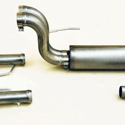 Gibson 2024 Ford F150 5.0L Black Elite Stainless Steel Split Rear Exhaust