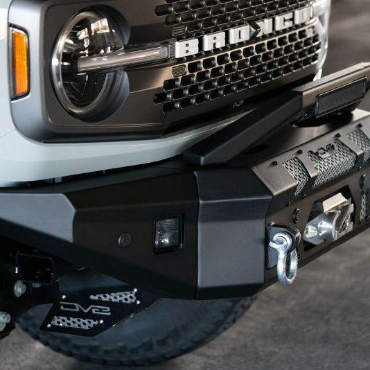 DV8 Offroad Bull Bar Add-On For DV8 Ford Bronco Bumpers - Fits 13in Elite Series Light Bar