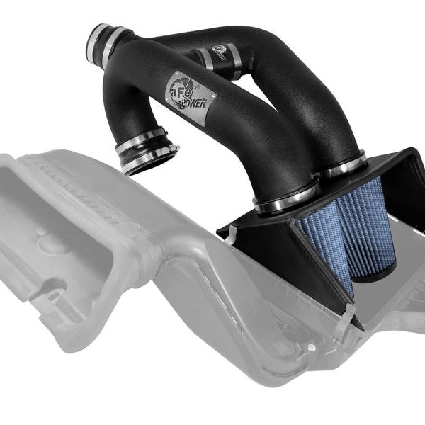 aFe MagnumFORCE Pro 5R Stage-2 XP Intake System 16 Ford F-150 EcoBoost V6-2.7L/3.5L (tt) (Blk)-Cold Air Intakes-aFe-AFE54-12642-1B-SMINKpower Performance Parts