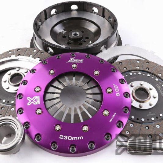 XClutch 2011 BMW 1 Series M Base 3.0L 9in Twin Solid Organic Clutch Kit (6 Bolt/PB in Flywheel)