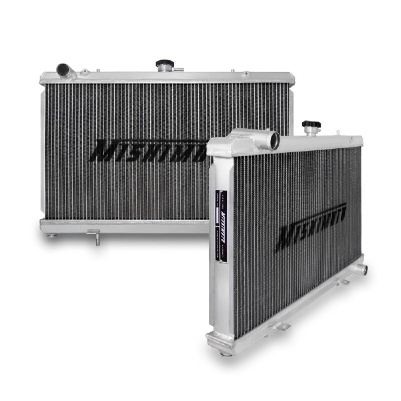 Mishimoto 89-94 Nissan 240sx S13 SR20DET X-LINE (Thicker Core) Aluminum Radiator-Radiators-Mishimoto-MISMMRAD-S13-89SRX-SMINKpower Performance Parts