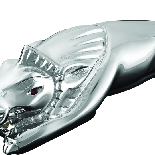 Kuryakyn Wild Boar Fender Ornament Chrome