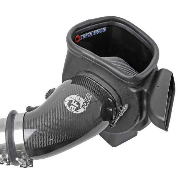 aFe 12-21 Jeep Grand Cherokee 6.4L Track Series Carbon Fiber Cold Air Intake w/Pro Dry S Filter-Cold Air Intakes-aFe-AFE57-10014D-SMINKpower Performance Parts