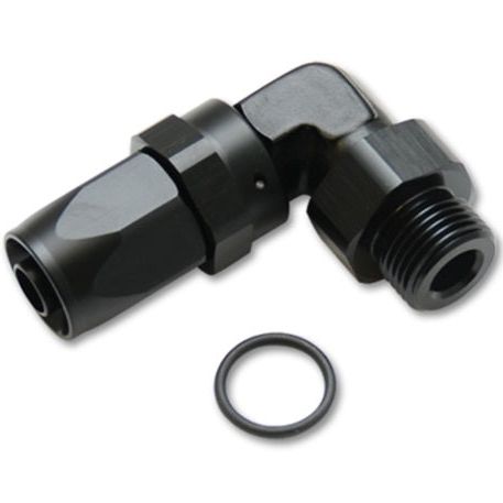 Vibrant Male -6AN 90 Degree Hose End Fitting - 9/16-18 Thread (6)-Fittings-Vibrant-VIB24902-SMINKpower Performance Parts