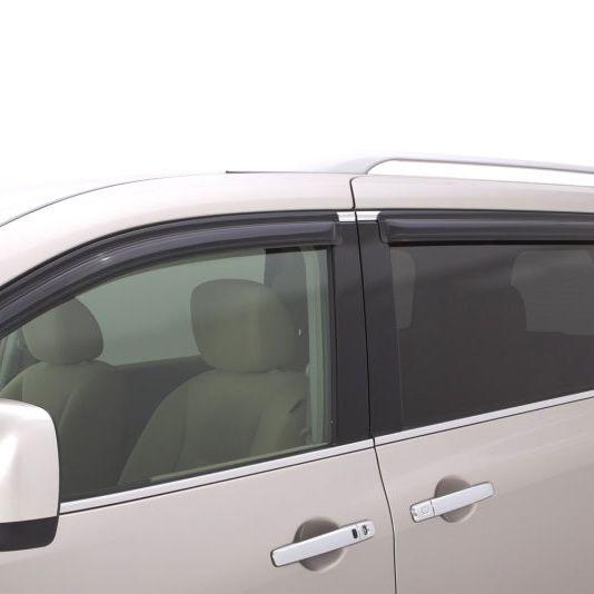 AVS 11-18 Nissan Quest Ventvisor Outside Mount Window Deflectors 4pc - Smoke