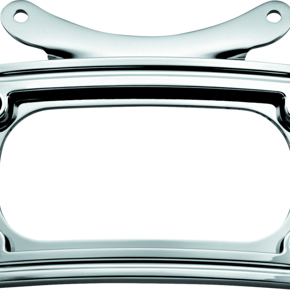 Kuryakyn Curved License Plate Frame Chrome