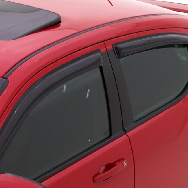 AVS 16-18 Chevy Cruze Ventvisor Outside Mount Window Deflectors 4pc - Smoke