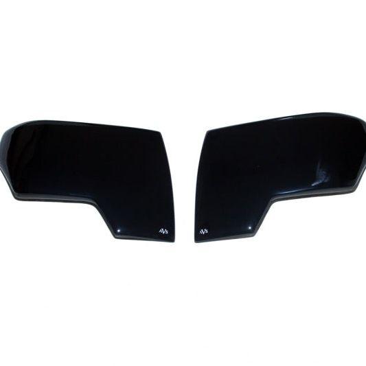 AVS 14-18 GMC Sierra 1500 Headlight Covers - Smoke