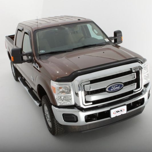 AVS 08-10 Ford F-250 High Profile Bugflector II Hood Shield - Smoke