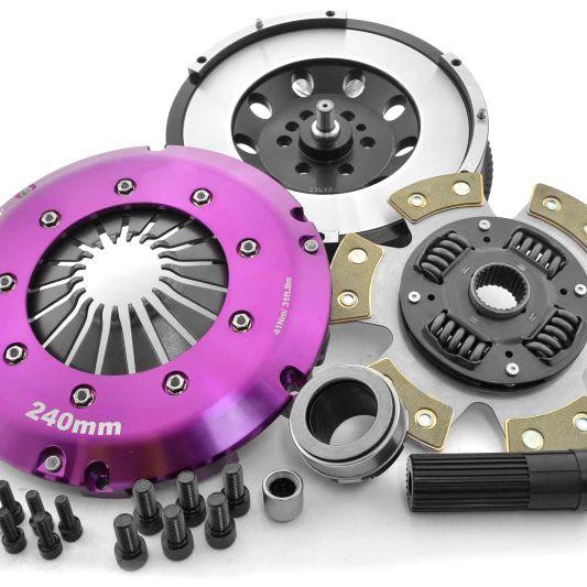 XClutch 11-13 BMW 335is Base 3.0L Stage 2R Extra HD Sprung Ceramic Clutch (6 Bolt/PB in Input Shaft)