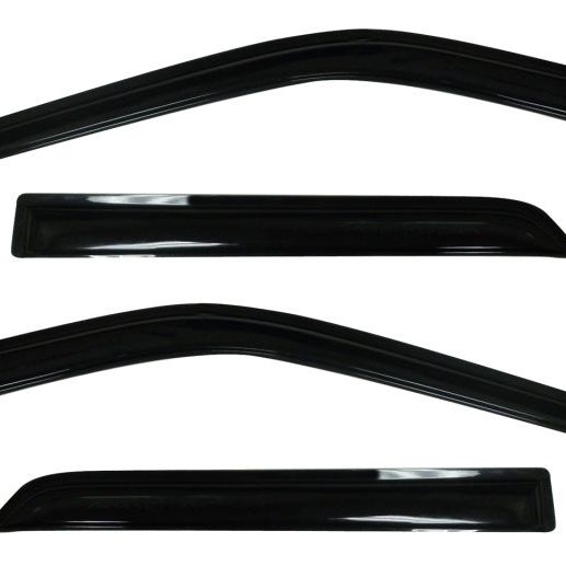 AVS 11-18 Ford Explorer Ventvisor Outside Mount Window Deflectors 4pc - Smoke