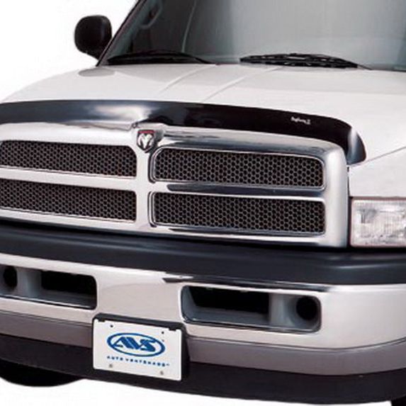 AVS 94-01 Dodge RAM 1500 (Front Mount) Bugflector Medium Profile Hood Shield - Smoke