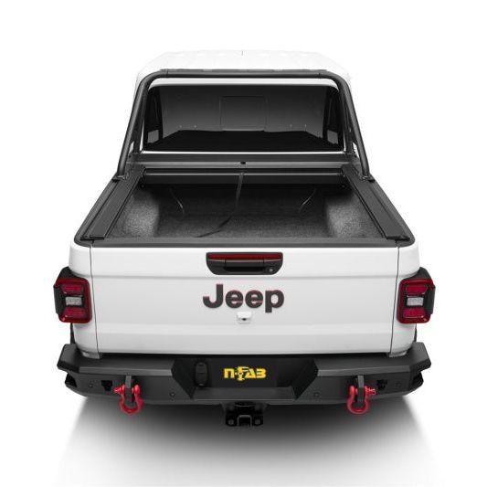 N-Fab ARC Sports Bar 20-22 Jeep Gladiator - Textured Black(Roll-N-Lock Cover Fitment Only)