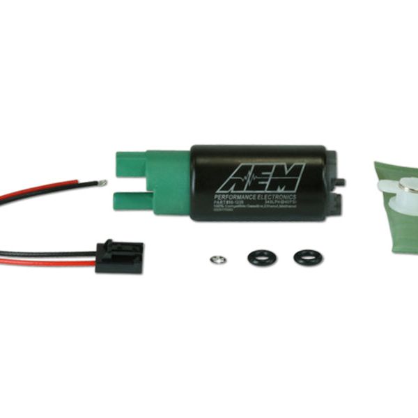 AEM 320LPH 65mm Fuel Pump Kit w/o Mounting Hooks - Ethanol Compatible-Fuel Pumps-AEM-AEM50-1220-SMINKpower Performance Parts