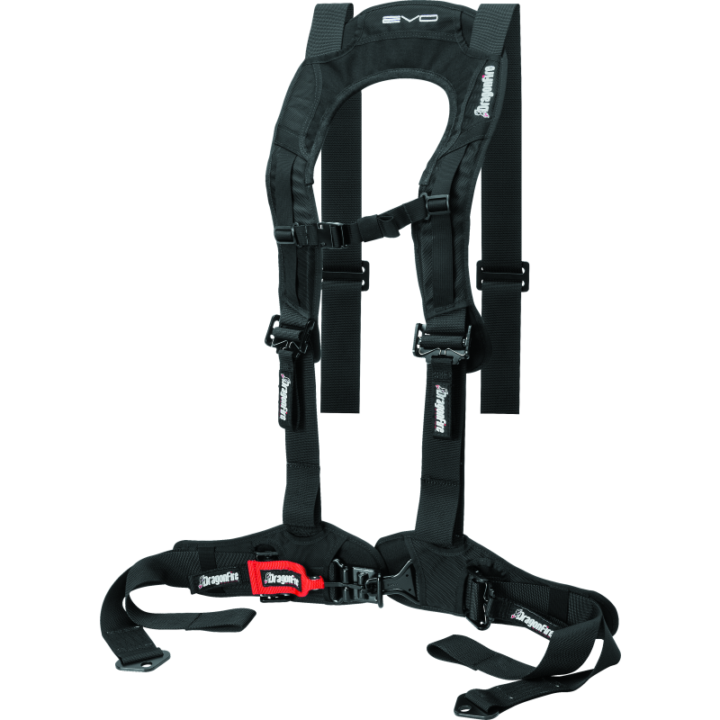 DragonFire Racing Harness Evo- Black