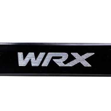 Turbo XS 08-14 Subaru WRX/STi Billet Aluminum License Plate Delete Black Machined WRX Logo