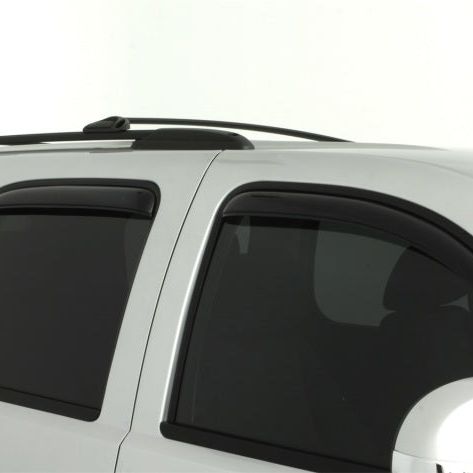 AVS 07-14 Chevy Tahoe Ventvisor In-Channel Front & Rear Window Deflectors 4pc - Smoke