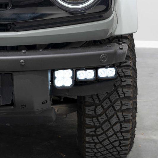 Diode Dynamics 21-Up Ford Bronco Stage Series Fog Pocket Kit - White Sport