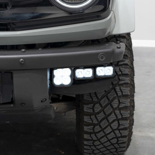 Diode Dynamics 21-Up Ford Bronco Stage Series Fog Pocket Kit - Yellow Max