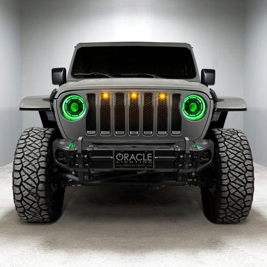 Oracle Oculus Bi-LED Projector Headlights for Jeep JL/Gladiator JT - w/ Simple Cntrl SEE WARRANTY