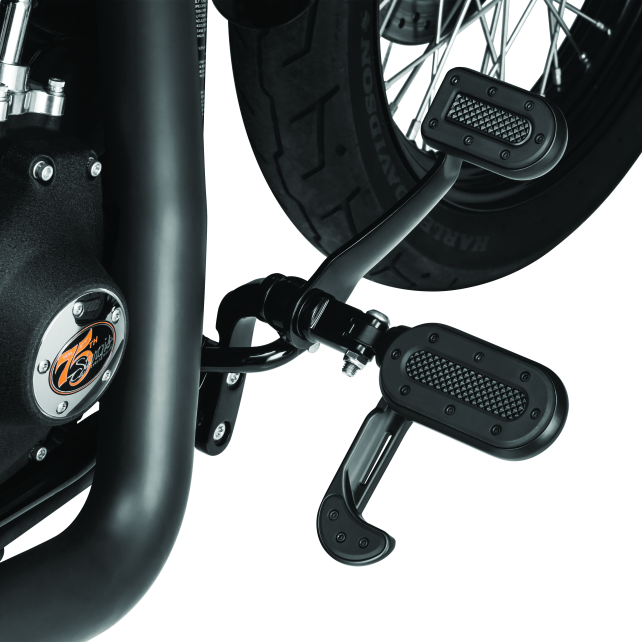 Kuryakyn Heavy Industry Brake Pedal Satin Black