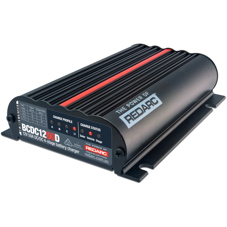 REDARC DC/DC 4-Stage In-Vehicle Battery Charger - 12V 50A