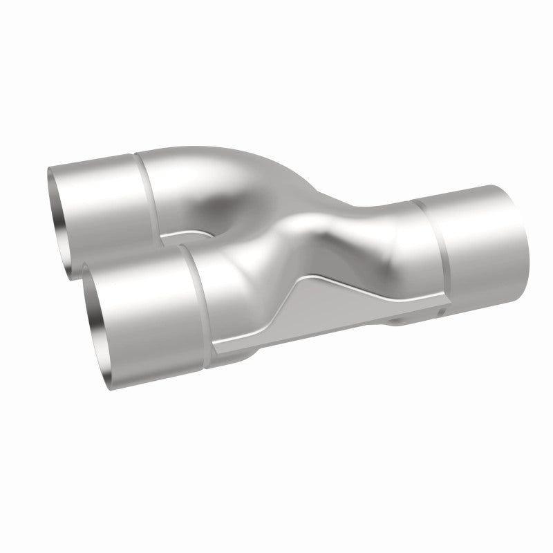 MagnaFlow Smooth Trans Y 2.50inch SS 90 deg.-Catalytic Converter Universal-Magnaflow-MAG10732-SMINKpower Performance Parts