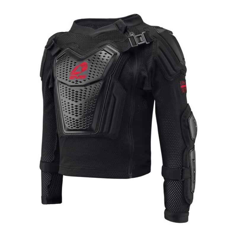 EVS Comp Suit Black/Red Youth - Large-Body Protection-EVS-EVSCS20-BKR-YL-SMINKpower Performance Parts