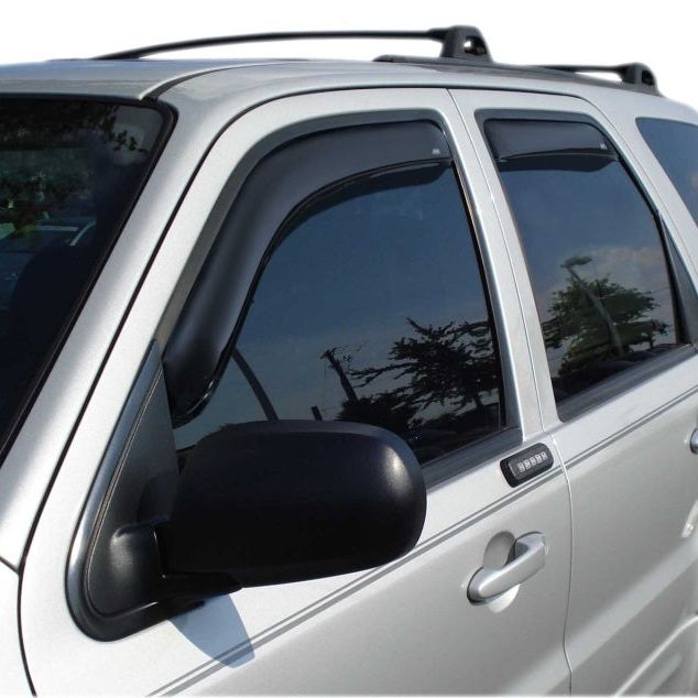 AVS 01-07 Ford Escape Ventvisor In-Channel Front & Rear Window Deflectors 4pc - Smoke