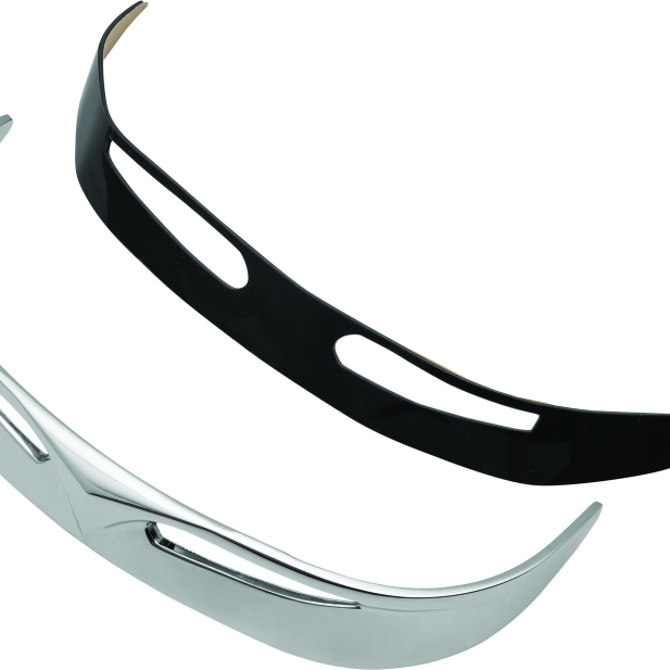 Kuryakyn Fender Tip Front Trailing Edge 90-17 Fat Boy Models Chrome