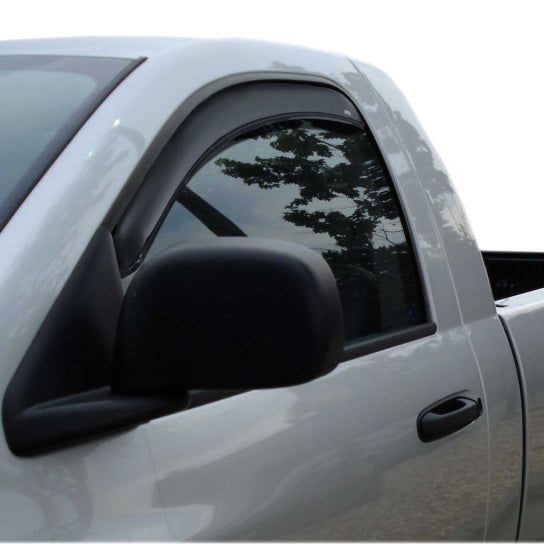 AVS 02-08 Dodge RAM 1500 Standard Cab Ventvisor In-Channel Window Deflectors 2pc - Smoke